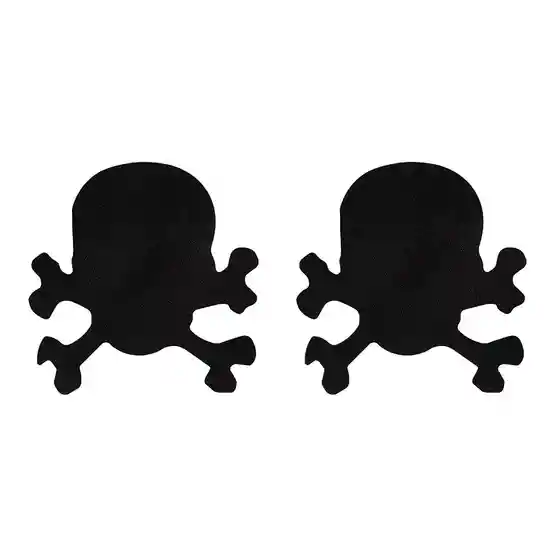 Black Skull Shaped Personality Nipple..
