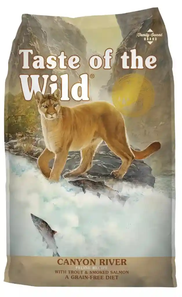 Taste Of The Wild Gatos Canyon River. Con Trucha Y Salmon Ahumado 500g