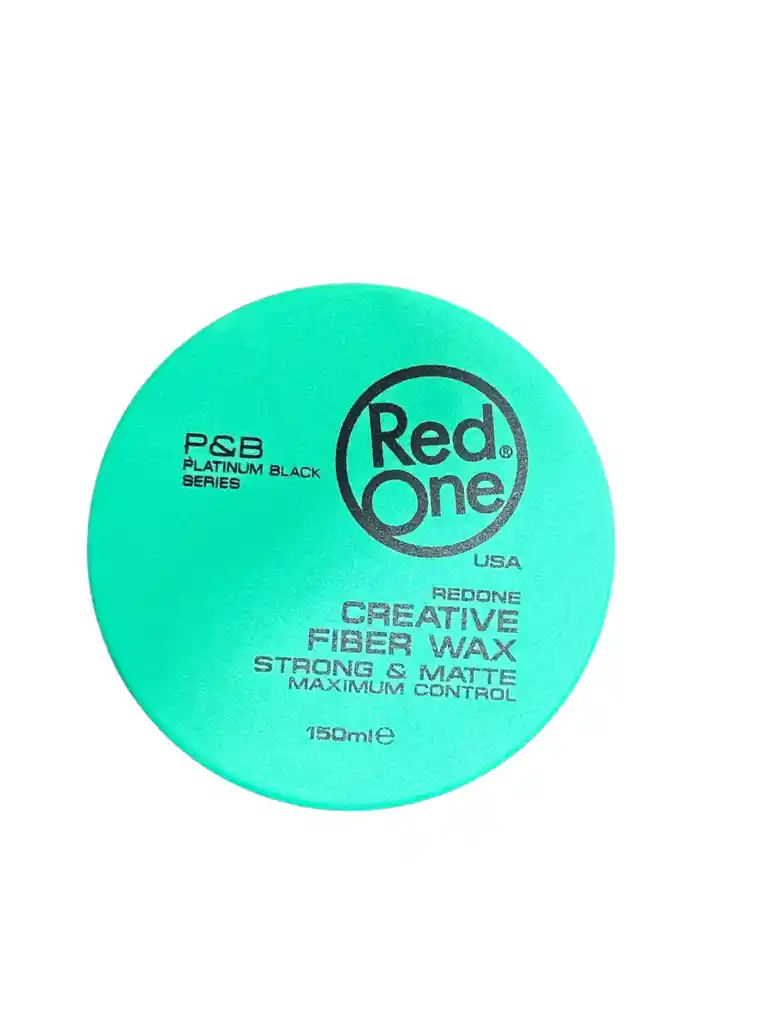 Cera Red One Aguamarina Creative Fiber Wax Strong Y Matte