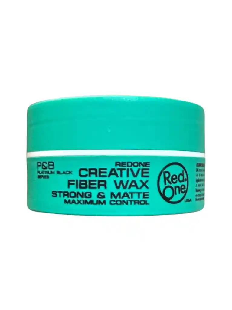 Cera Red One Aguamarina Creative Fiber Wax Strong Y Matte