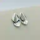 Aretes Hojas De Plata