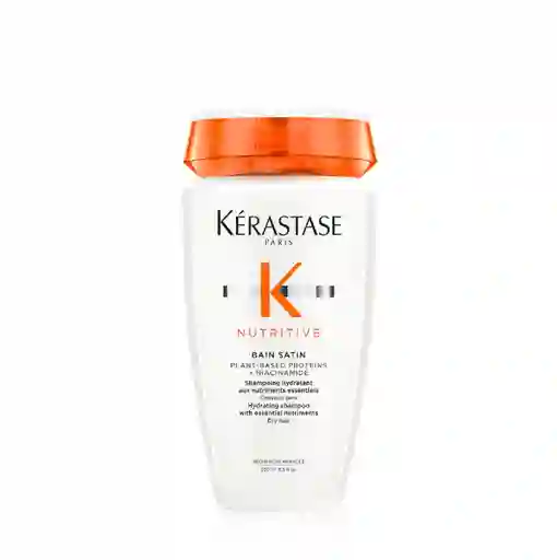 Shampoo Hidratante Y Nutritivo Bain Satin Kérastase 250ml Cabello Seco