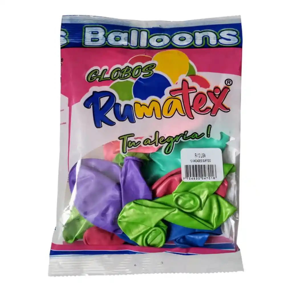 Bombas/globos R-12*12 Surtido