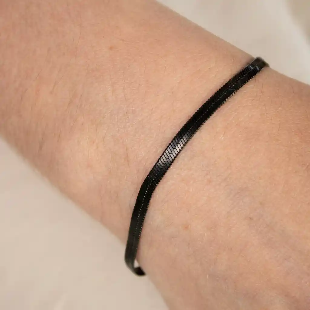 Pulsera Ophidia / Negro