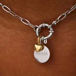 Collar Lock Mini / Plateado