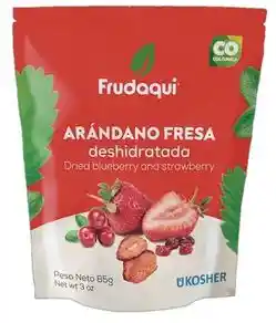 Snack Fresa X85g Frudaqui