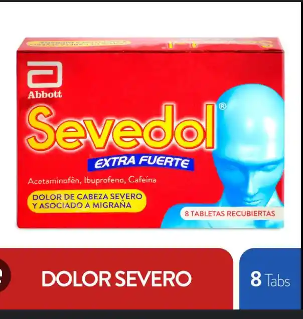 Sevedol Forte Sobre X8