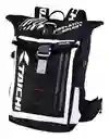 Morral Maleta Motociclista Impermeable Reflectiva Luz Ip66