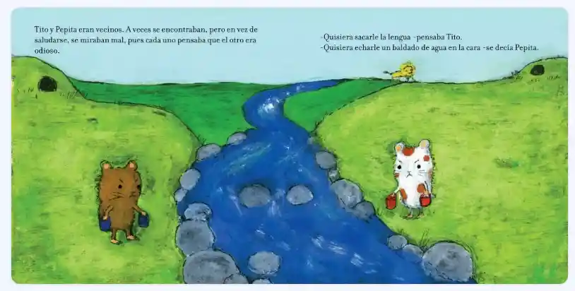 Libro Tito Y Pepita: Un Cuento De Humor Y Rivalidad Niños