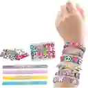 Juego Set Para Crear Pulseras Y Brazaletes Para Niñas