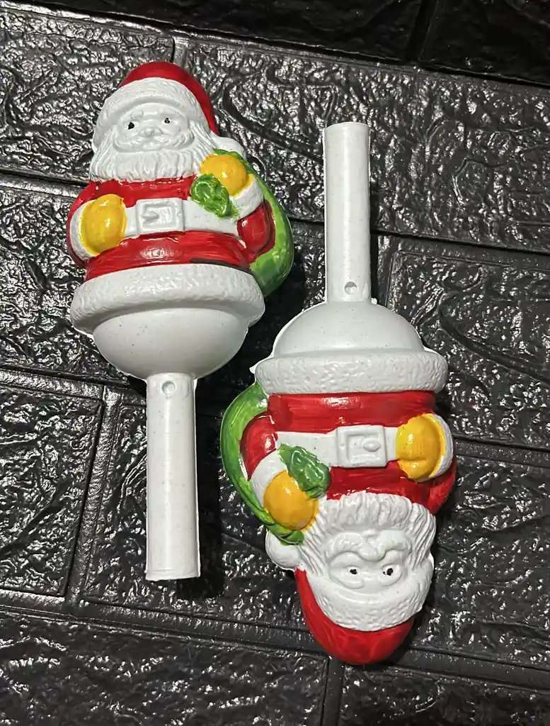 Maracas De Navidad Papa Noel Economicas
