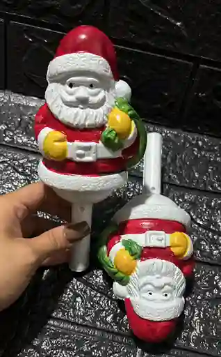 Maracas De Navidad Papa Noel Economicas