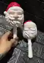 Maracas De Navidad Papa Noel Pasta