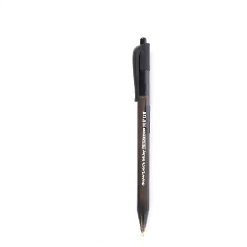 Lapicero Kilometrico Retractil Negro