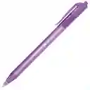 Lapicero Kilometrico Retractil Morado