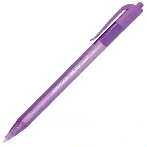 Lapicero Kilometrico Retractil Morado