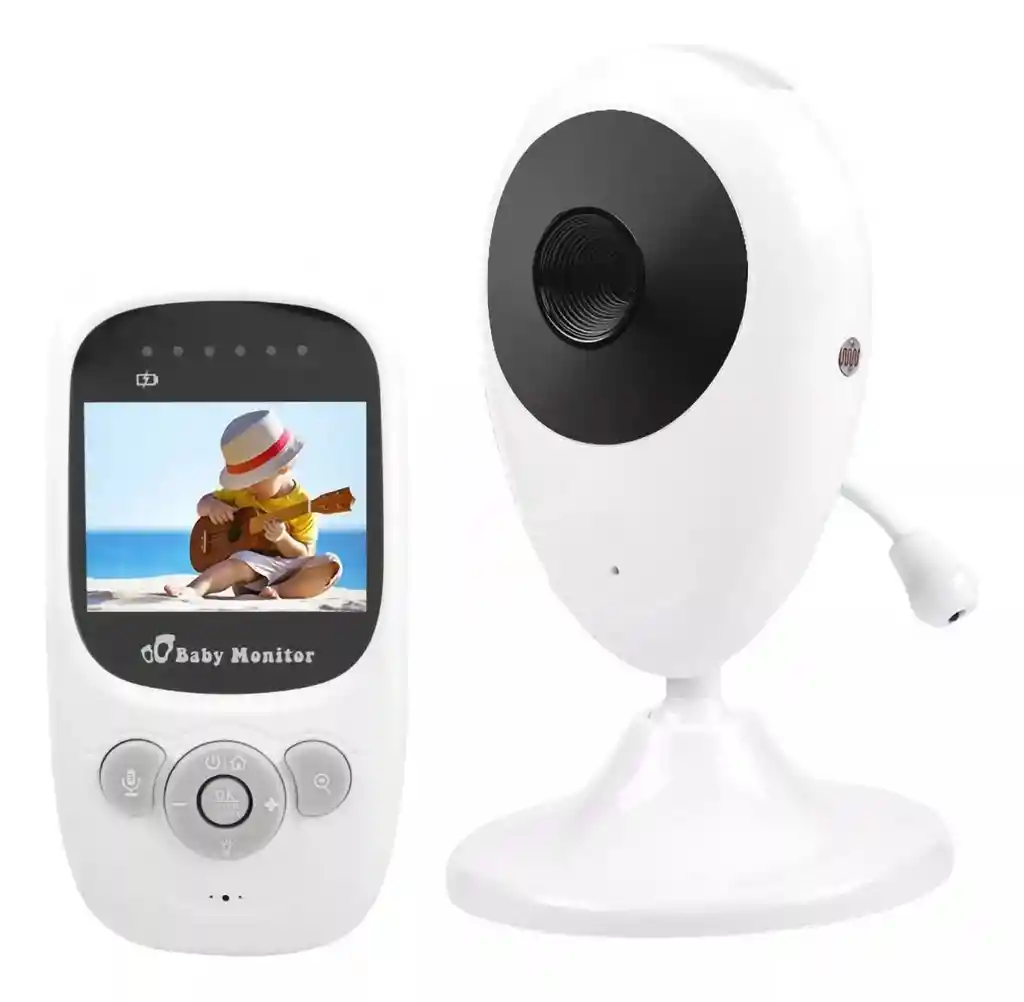 Camara Vigilancia + Monitor De Video Pantalla Para Bebe