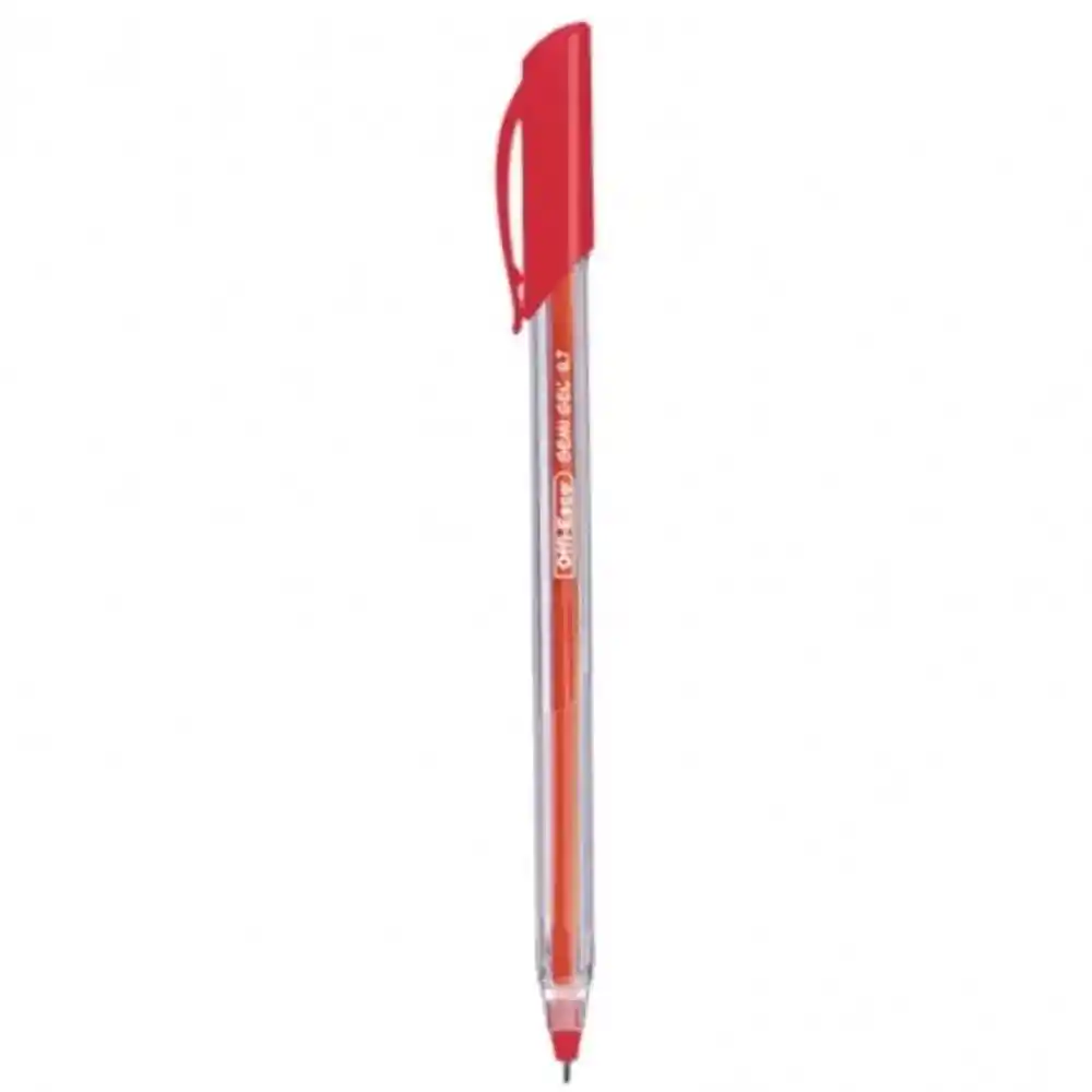 Lapicero Semigel Rojo