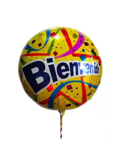 Globo Bienvenido 18"