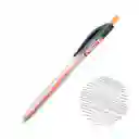 Lapicero Semigel Retractil Negro