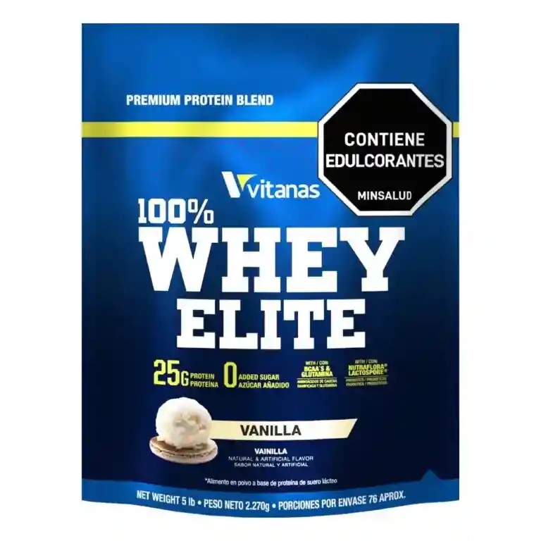 Proteina Whey Elite 5lb Vitanas