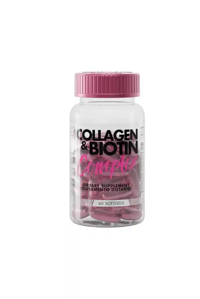 Colageno Y Biotina 60 Capsulas Healthy America