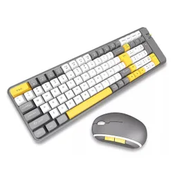 Combo Teclado Y Mouse Inalambrico 2.4 Bluetooth Weibo Wb-213