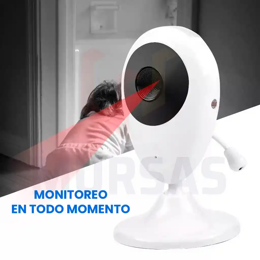 Camara Vigilancia + Monitor De Video Pantalla Para Bebe