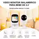 Monitor Para Bebe Inalámbrico Cámara De Seguridad Nocturna