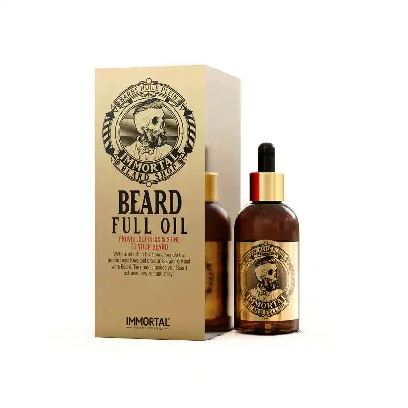 Aceite Para Barba Immortal Beard Full Oil