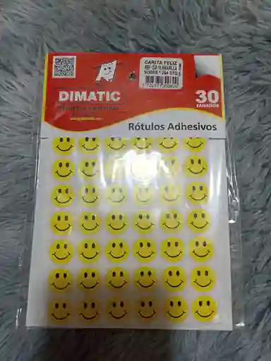 Sticker Carita Feliz