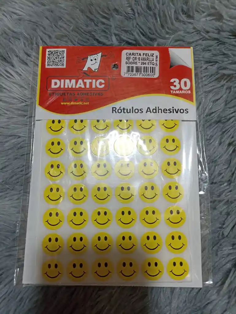 Sticker Carita Feliz