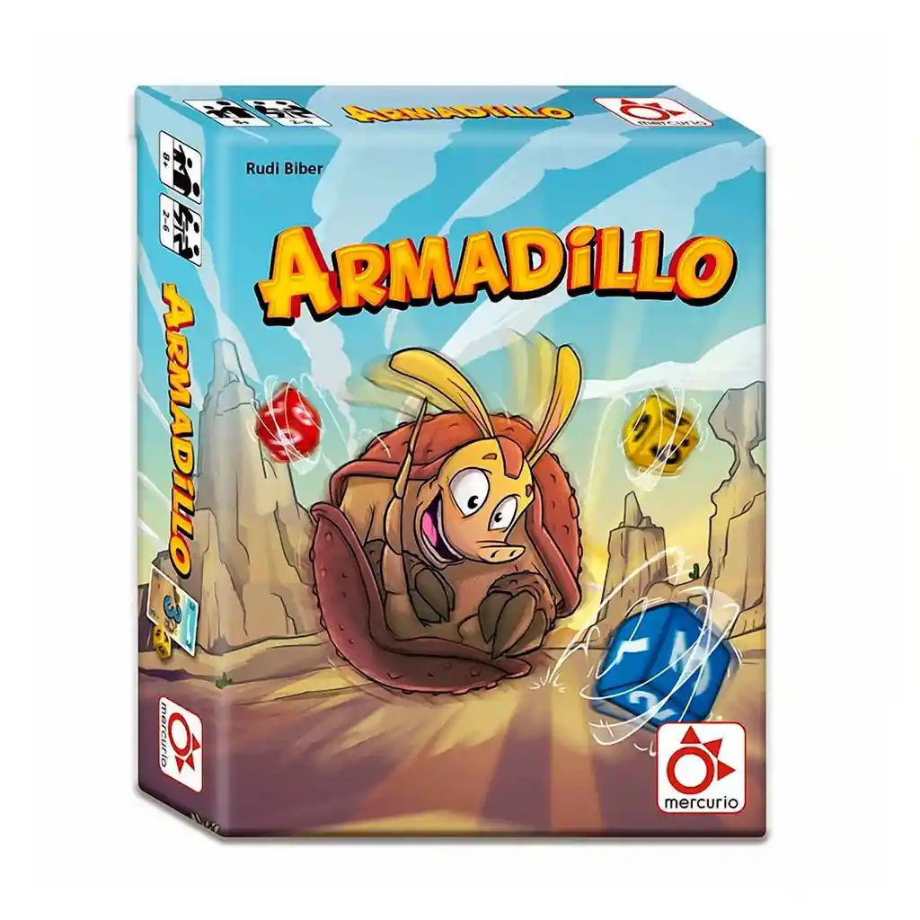 Juego De Mesa Armadillo Estrategia Para Niños Adultos