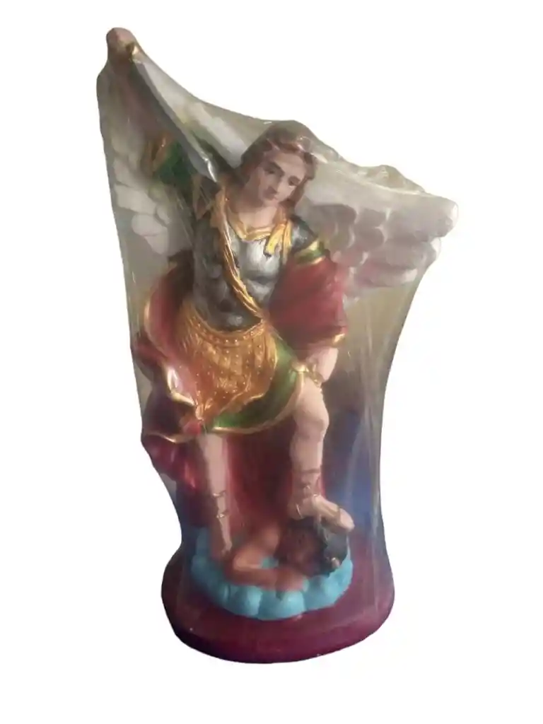 Figura En Ceramica San Miguel Arcangel (14.5cm)