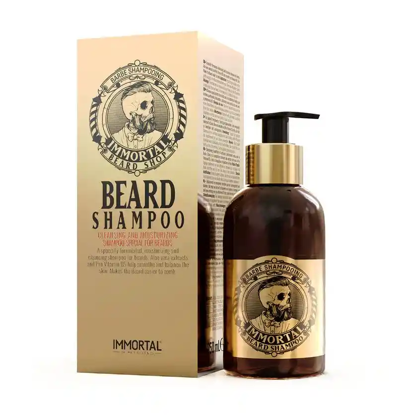 Shampoo Para Barba Immortal Beard Shampoo