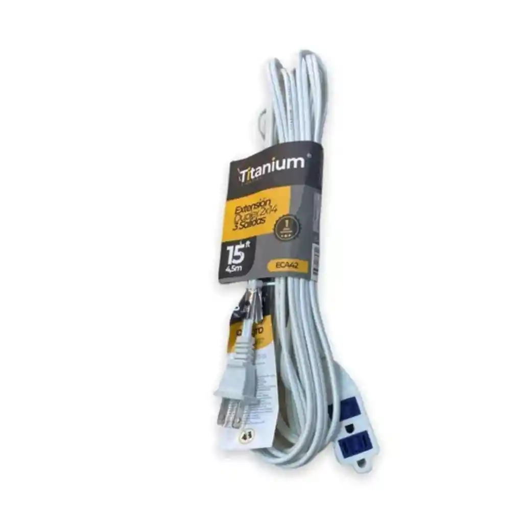 Extencion Electrica 4,5 Blanca