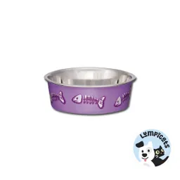 Loving Pets Comedero Gato Expression Pez Morado