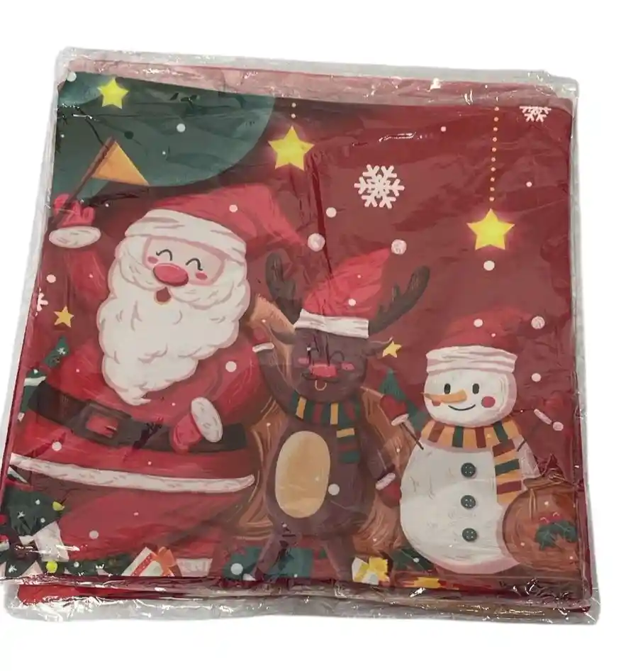 Forro Navideño Para Cojin 45 Cm X 45 Cm Decoracion Navideño