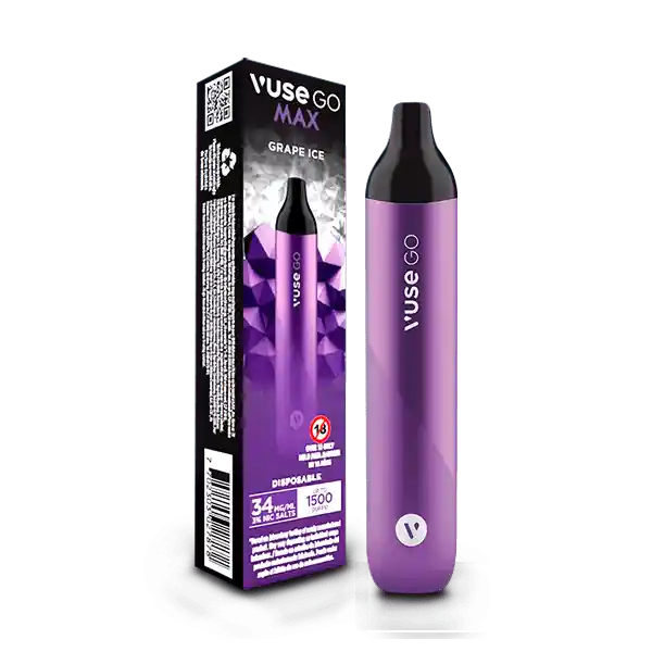 Vuse Go Max 1500 Puff 3% (grape Ice)