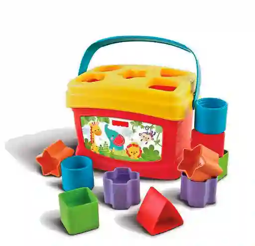 Cubo Figuras Encastre 3d Juego Didáctico Bebés Montessori