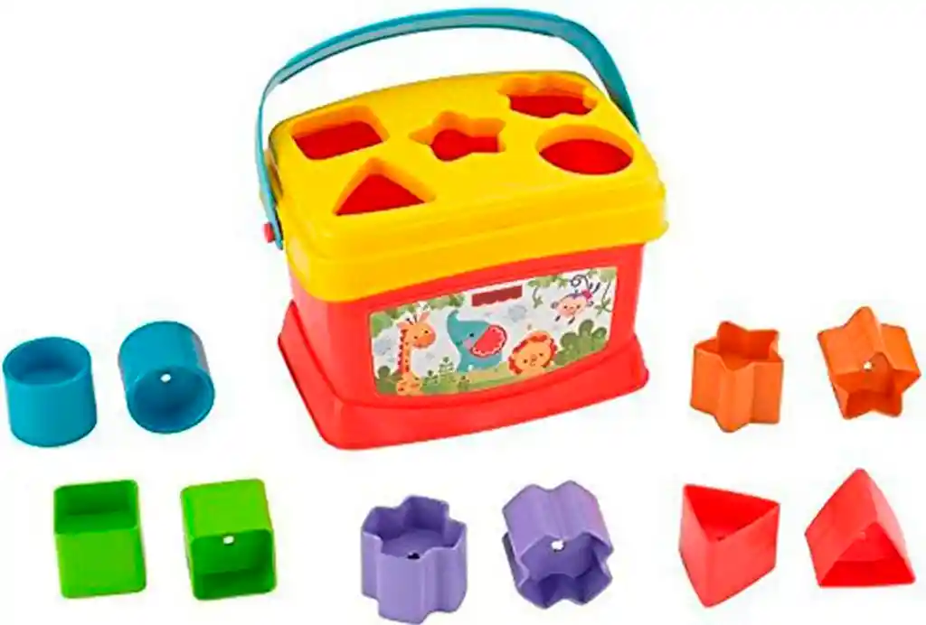 Cubo Figuras Encastre 3d Juego Didáctico Bebés Montessori