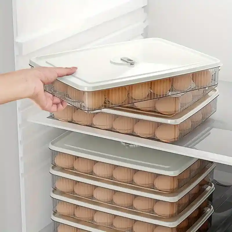 Contenedor Organizador Para Huevos