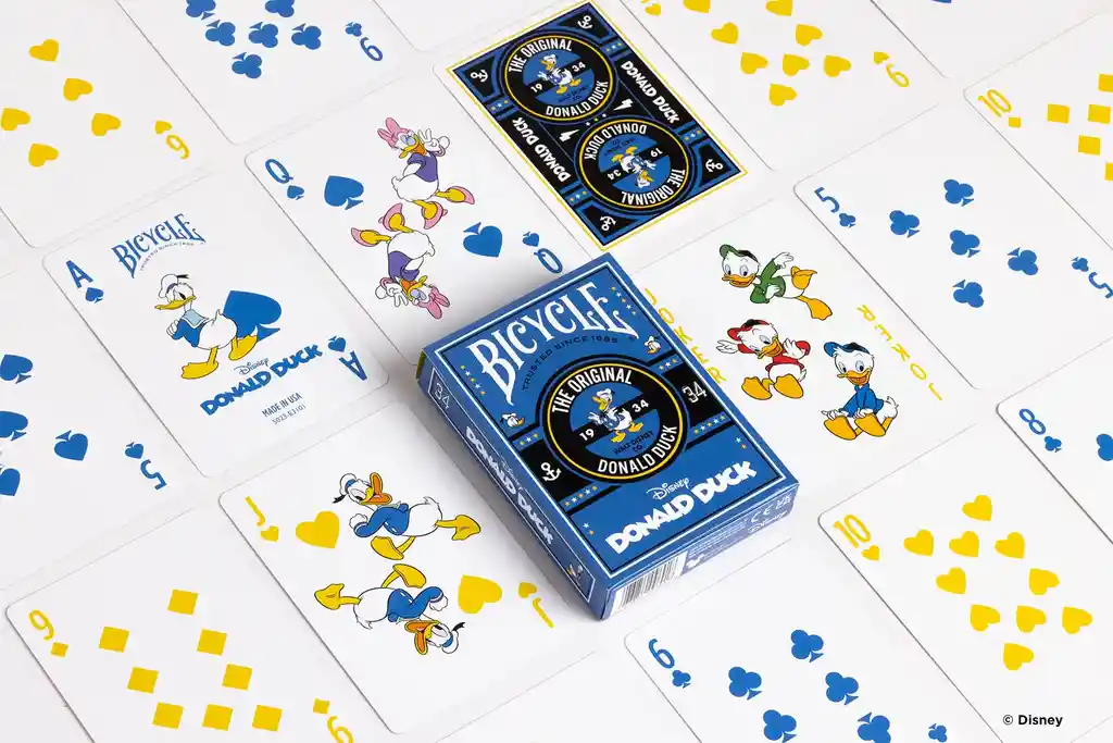 Baraja De Cartas Bicycle Donald Duck Disney