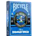 Baraja De Cartas Bicycle Donald Duck Disney