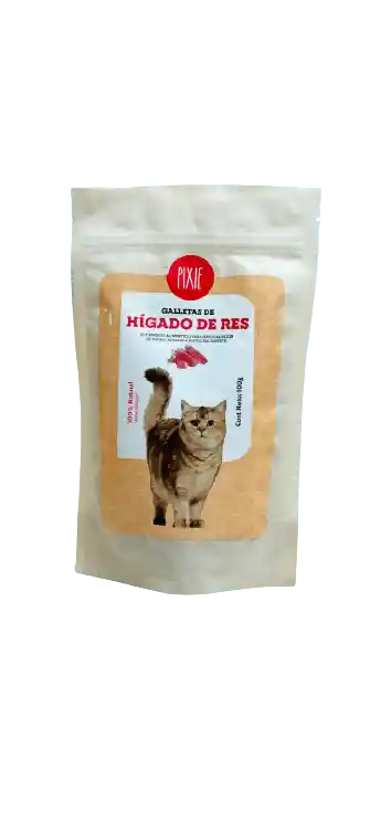 Snack Para Gato Pixie Galletas De Hígado De Res