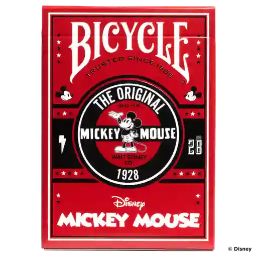 Baraja De Cartas Bicycle Mickey Classic Disney