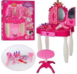 Juguete Tocador Marrior Glamor Luces Y Sonidos Niñas Silla Mp3