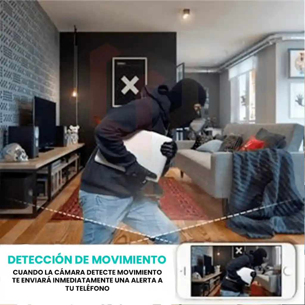 Reloj Despertador Camara Secreta Espia Wifi Seguridad 24/7