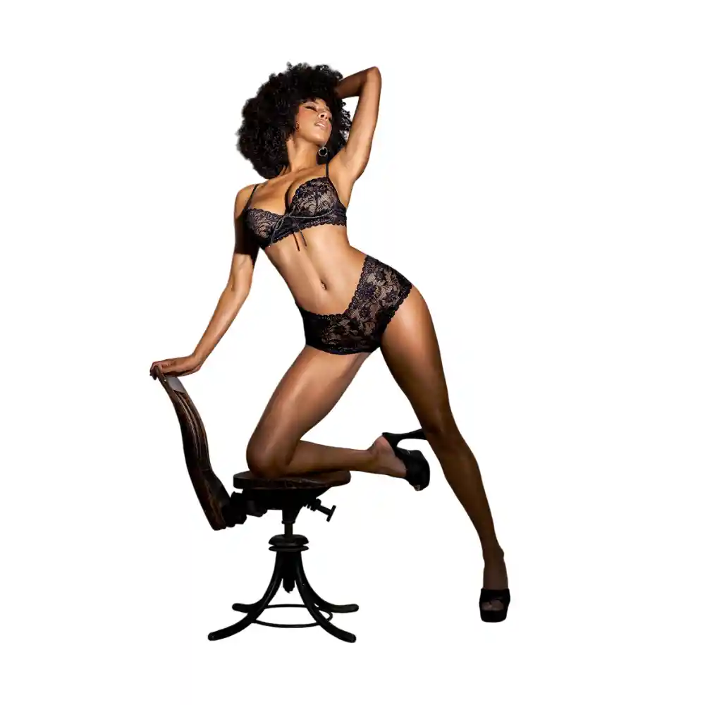 Lencería Sensual Eileen Talla S/m Mapale