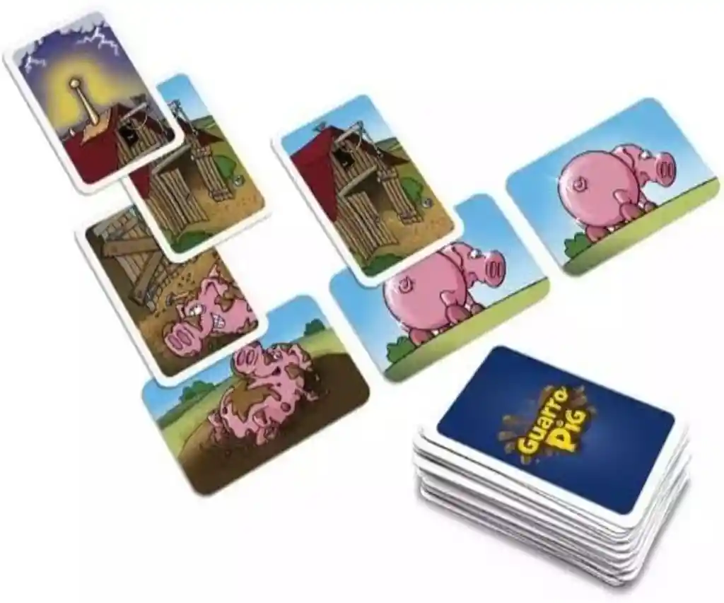 Juego De Mesa Estrategia Guarro Pig Para Niños Adultos